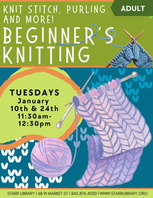 Knit Stitch, Purling